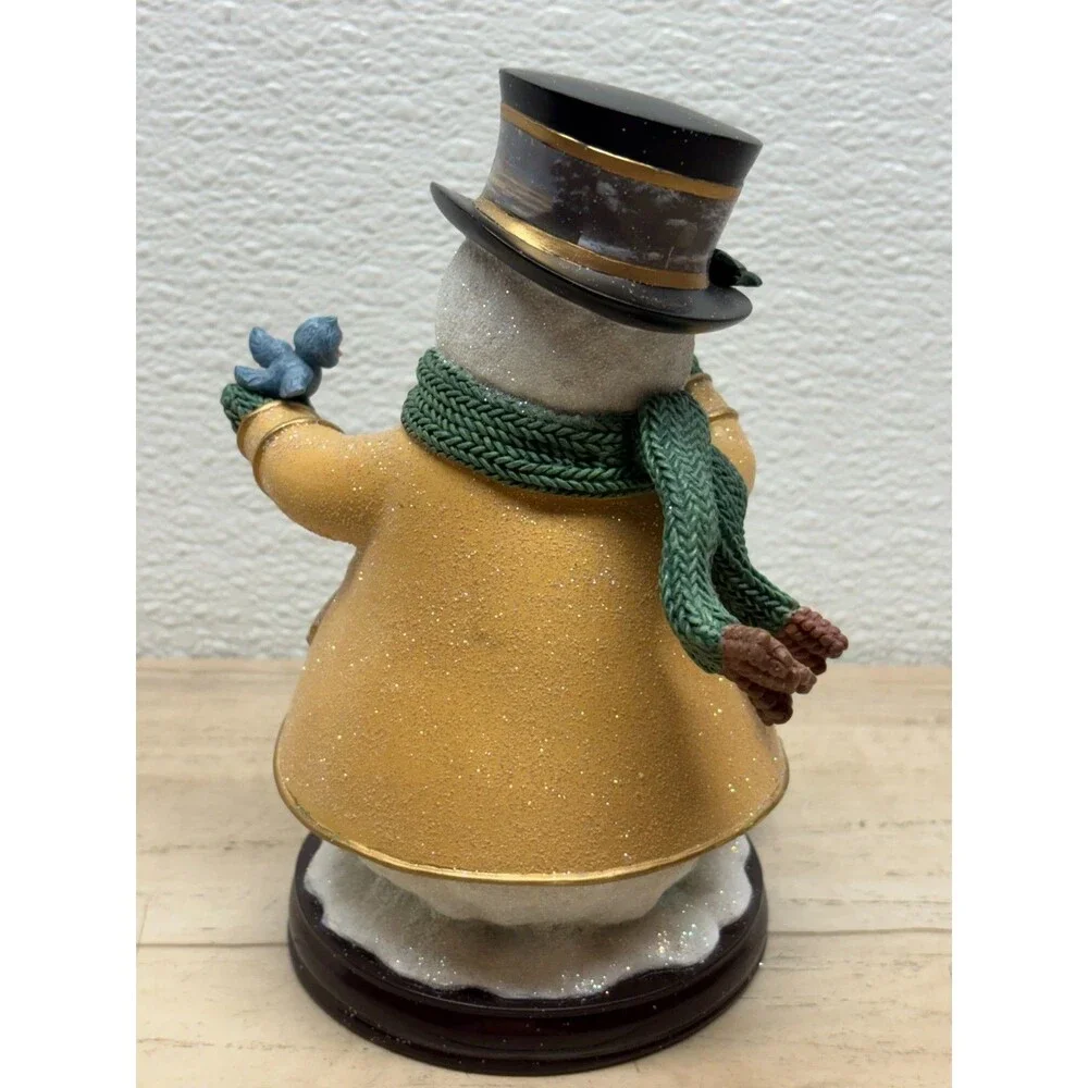 2004 Thomas Kinkade Holiday Cheer Snowman 7